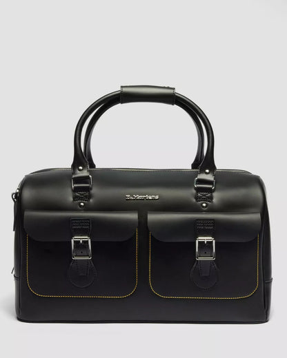 Bolso de Viaje Dr Martens Negro Daytripper Kiev Leather Bag