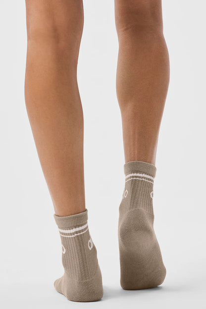 Calcetas Alo Yoga Unisex Half-Crew Throwback