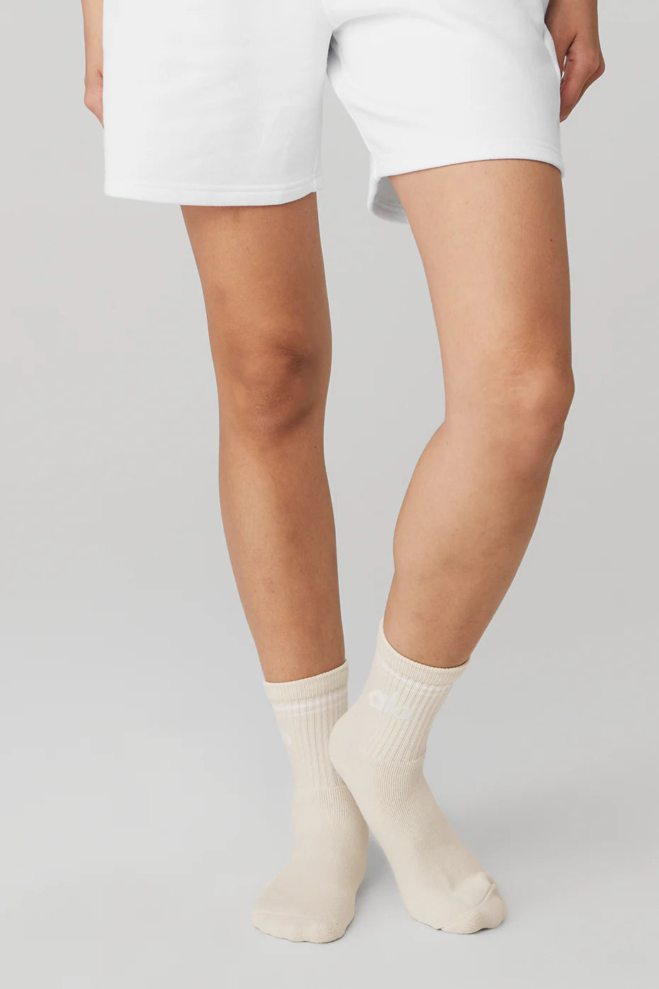 Calcetas Alo Yoga Unisex Half-Crew Throwback
