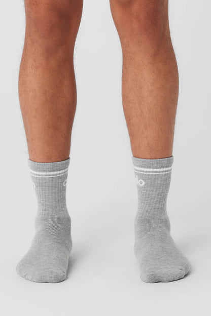 Calcetas Alo Yoga Unisex Half-Crew Throwback