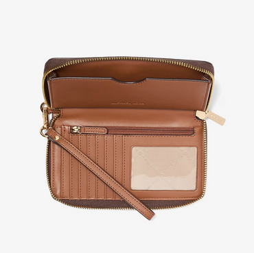 Muñequera Michael Kors Mujer Jet Set Monograma Celular