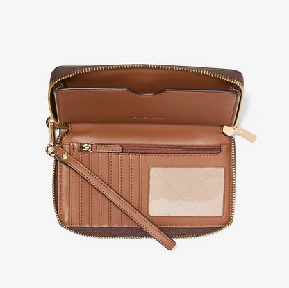 Muñequera Michael Kors Mujer Jet Set Monograma Celular