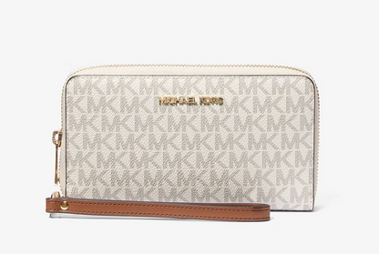 Muñequera Michael Kors Mujer Jet Set Monograma Celular