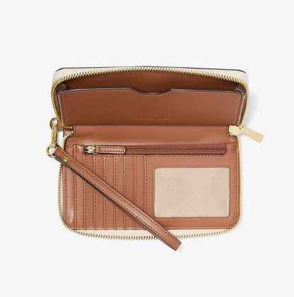 Muñequera Michael Kors Mujer Jet Set Monograma Celular