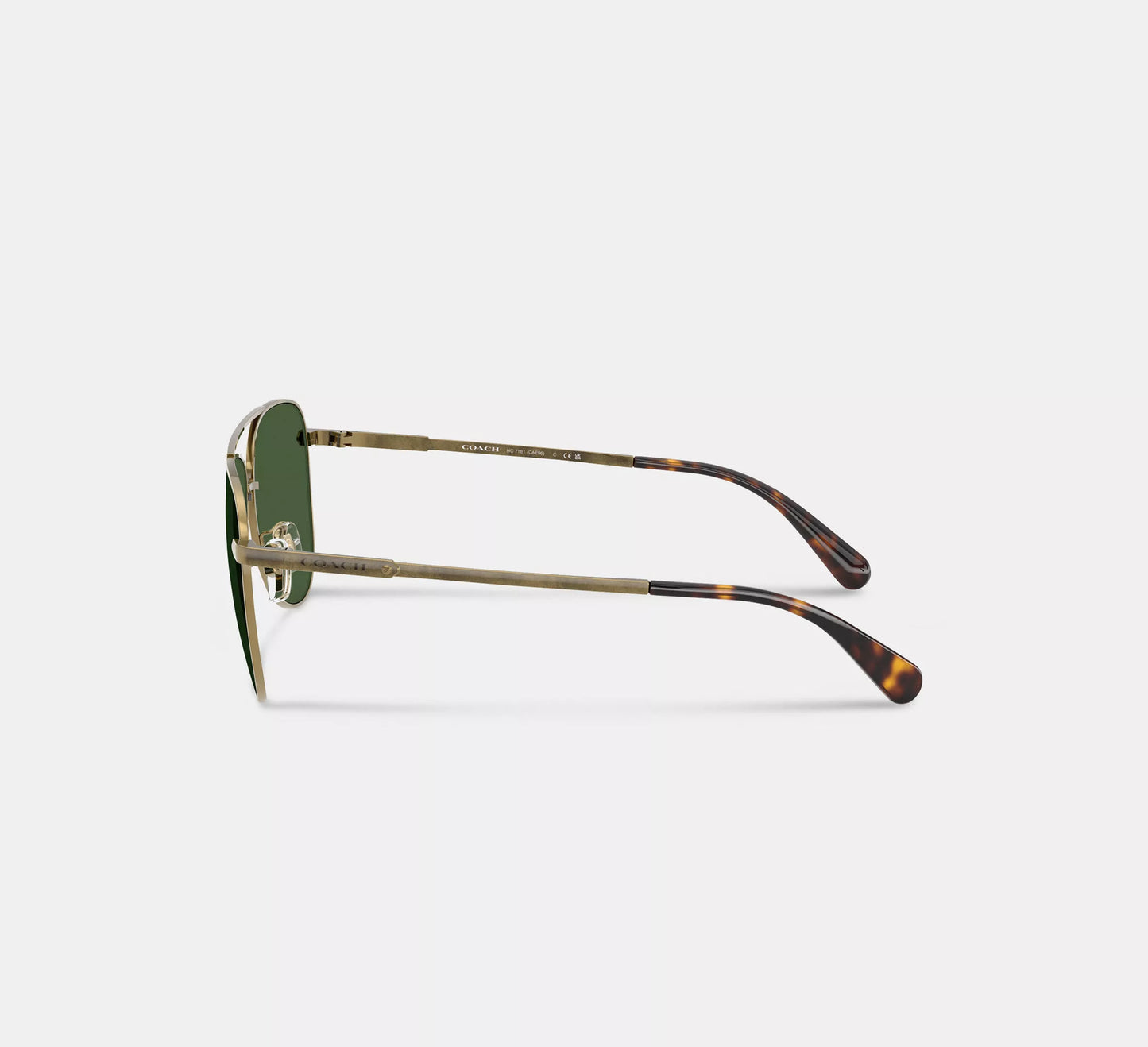 Lentes Coach Hombre Gafas de Sol Metalicas C Hardware