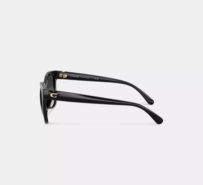 Lentes Coach Mujer Gafas de Sol Cuadradas Signature Heart Oversize