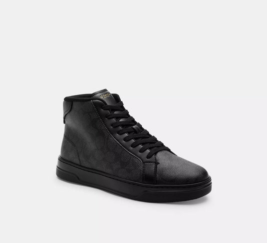 Tenis Coach Hombre High Line High Top Sneakers Casuales Elegantes