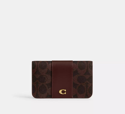 Tarjetero Coach Mujer Essential Slim Elegante