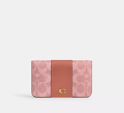 Tarjetero Coach Mujer Essential Slim Elegante