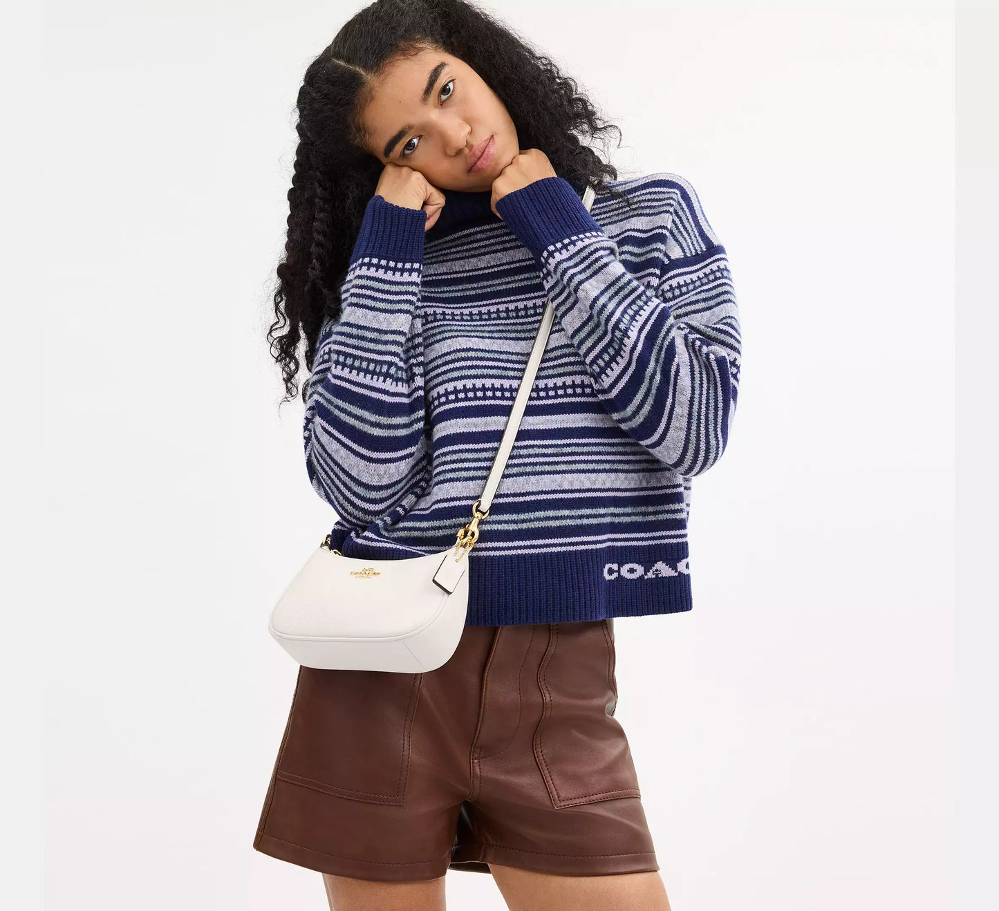 Crossbody Coach Mujer Teri Mini Elegante
