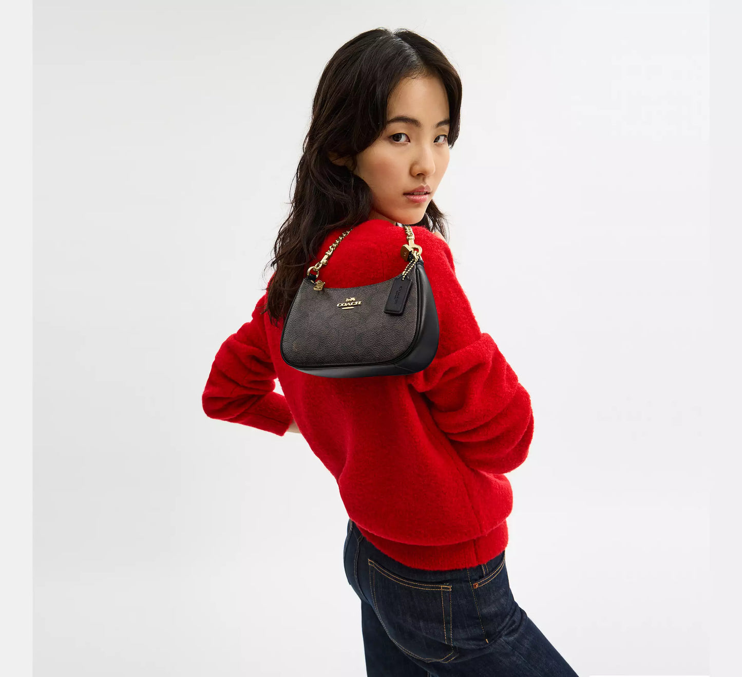 Crossbody Coach Mujer Teri Mini Elegante
