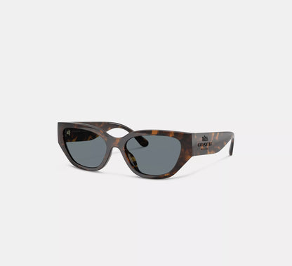 Lentes Coach Mujer Gafas de Sol Geometricas Estilo Ojo de Gato