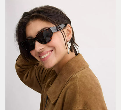 Lentes Coach Mujer Gafas de Sol Geometricas Estilo Ojo de Gato