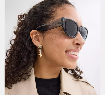 Lentes Coach Mujer Gafas de Sol Geometricas Estilo Ojo de Gato