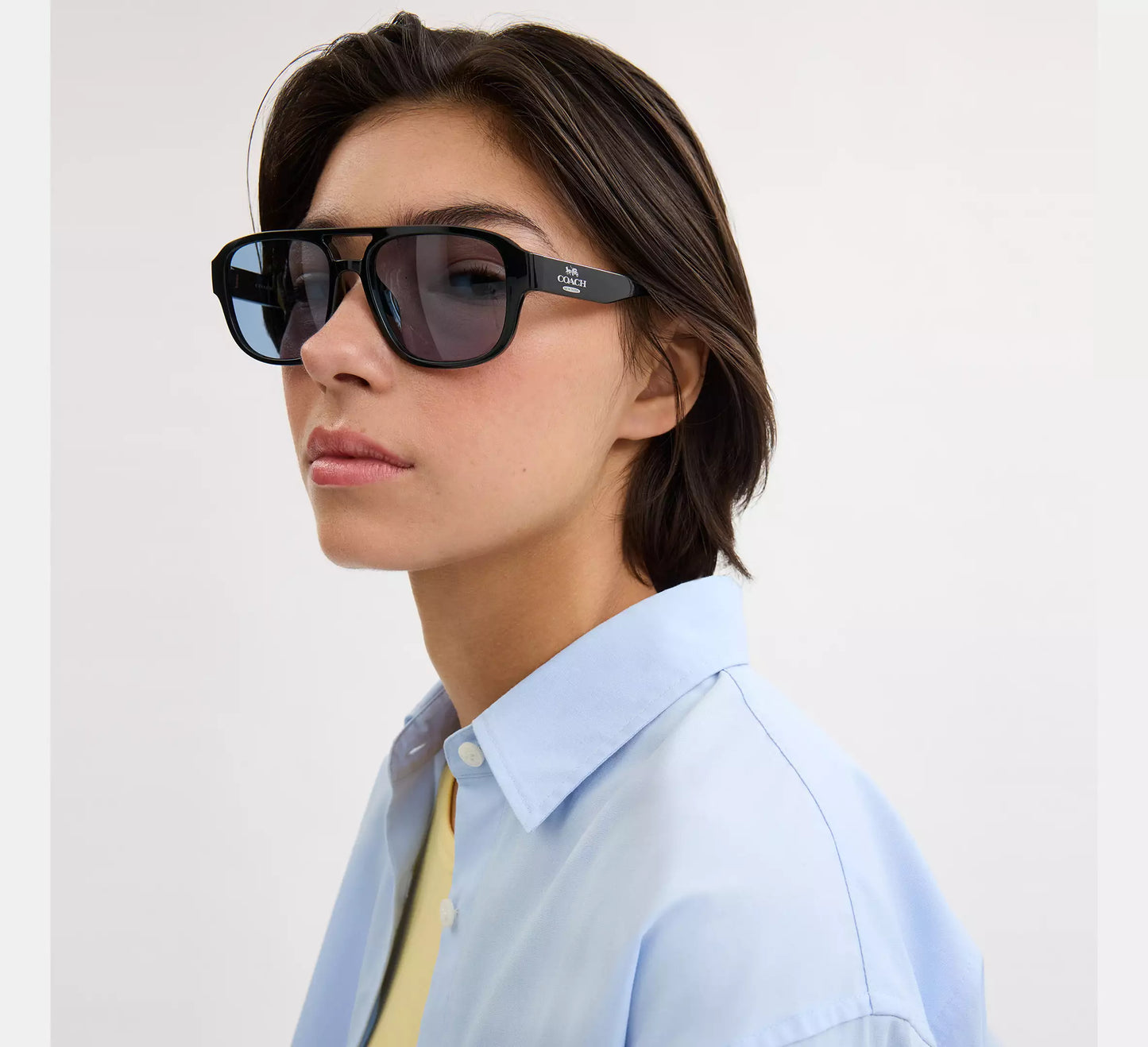 Lentes Coach Mujer Gafas de Sol de Piloto