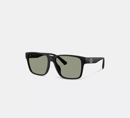 Lentes Coach Unisex Gafas de Sol Cuadradas Elegantes