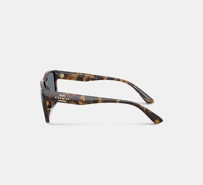 Lentes Coach Unisex Gafas de Sol Cuadradas Elegantes