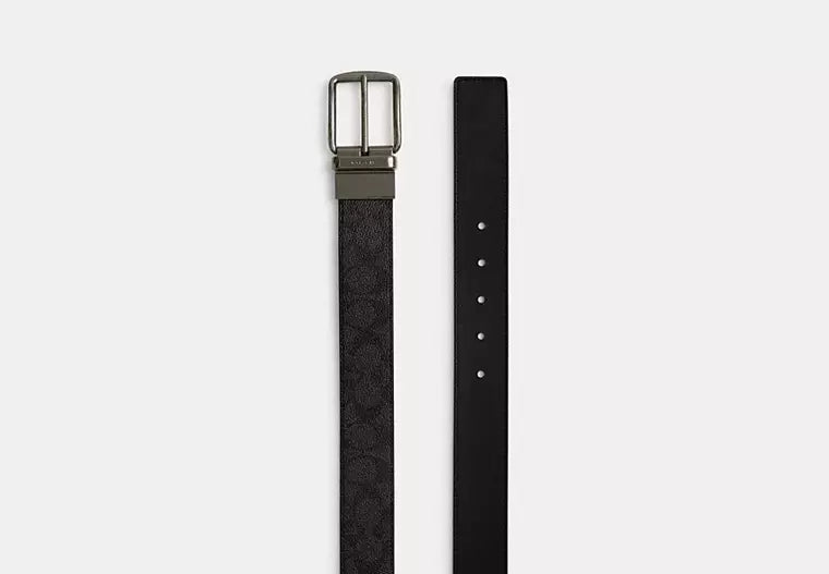 Cinturon Coach Hombre Reversible Ajustable 38mm
